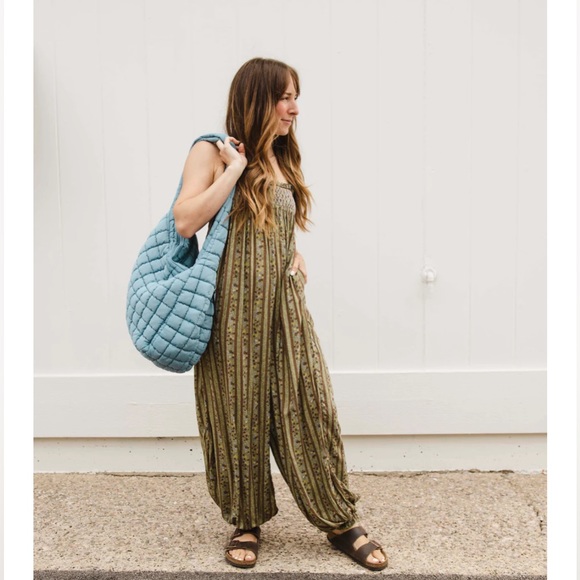 Free People Rule The World Jumpsuit, SMALL NWT - Picture 2 of 4